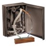 Galvano Cristal Base de Madera